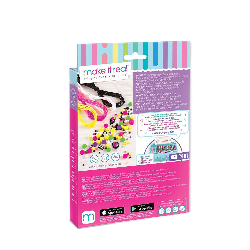 Make it Real Neon Retro Armbänder