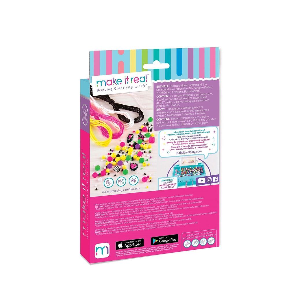 Make it Real Neon Retro Armbänder