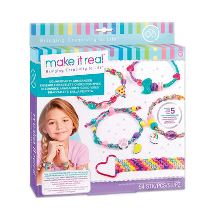 Make it Real Summer Party Bracelets