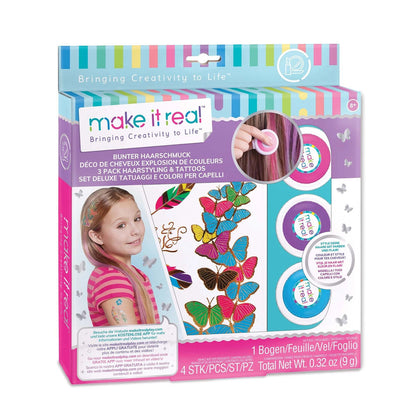 Faites-en de vrais accessoires pour cheveux colorés