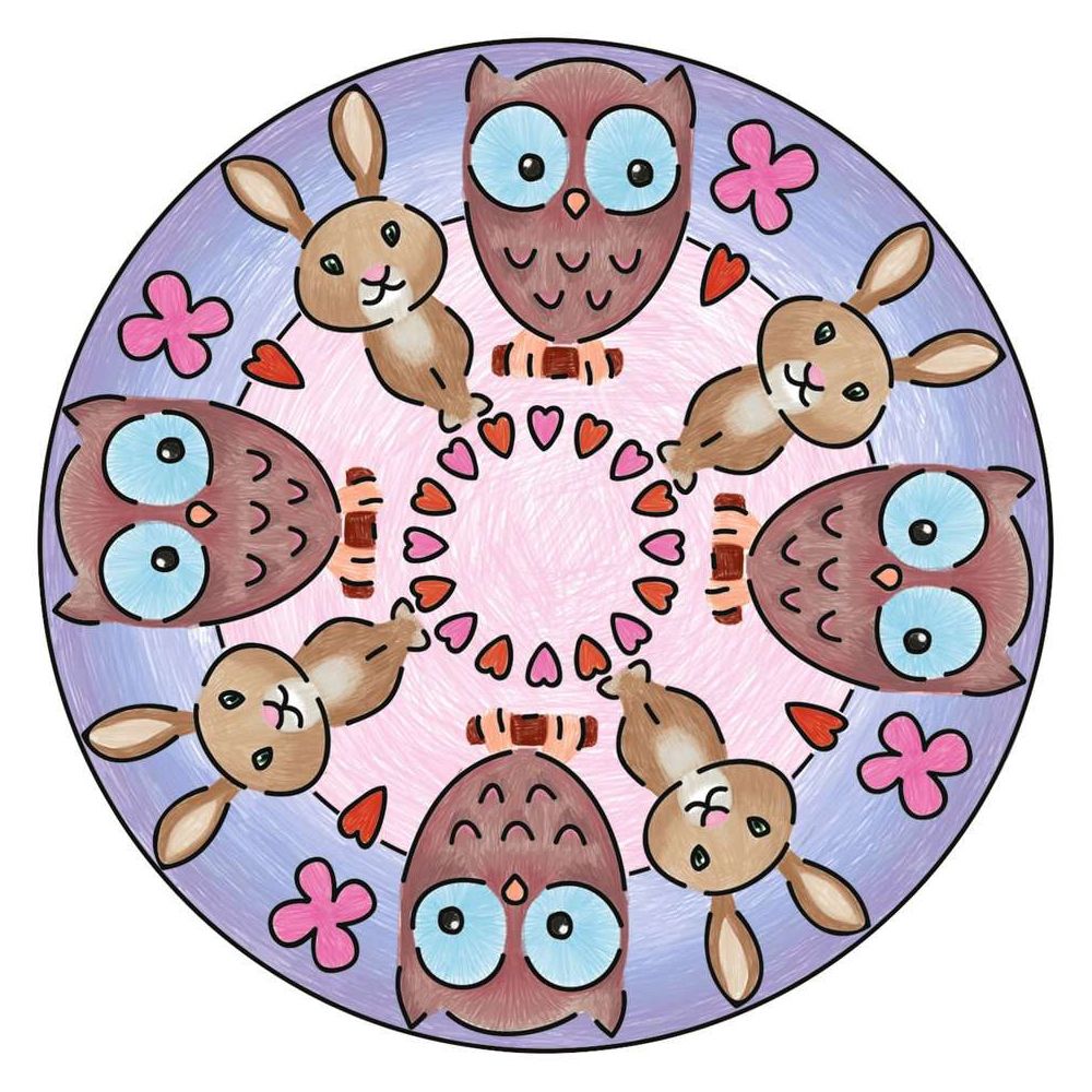 Ravensburger Mandala Designer Mini animaux mignons