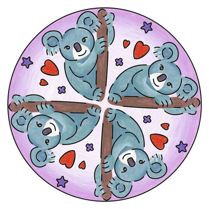 Ravensburger Mandala Designer Mini animaux mignons