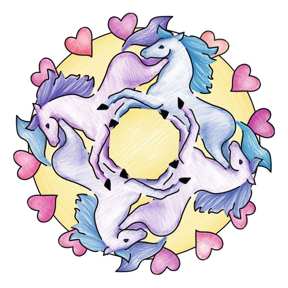 Ravensburger Mandala Designer Mini chevaux