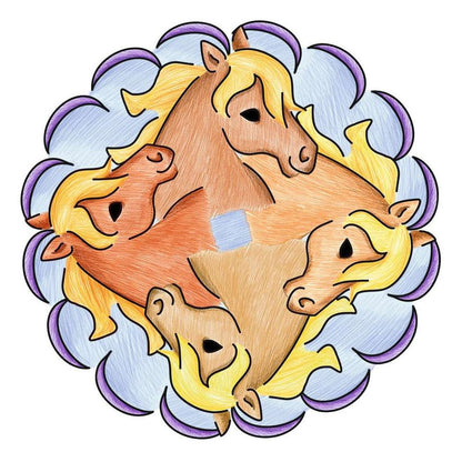 Ravensburger Mandala Designer Mini chevaux