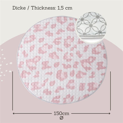 * Hakuna Matte Krabbeldecke, Wild Cat Nude, Ø 1.5 m