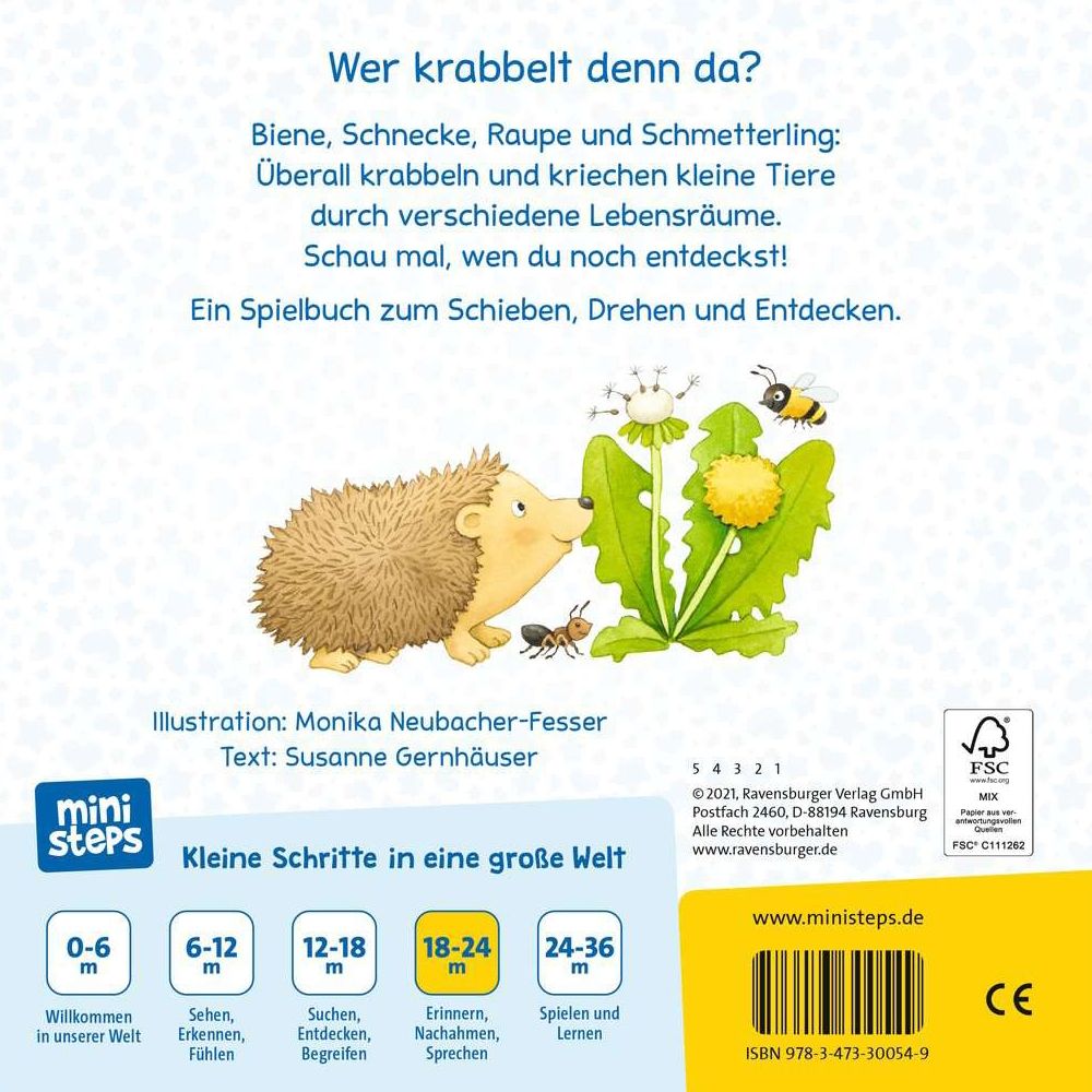 Ravensburger ministeps: Everything that crawls and crawls