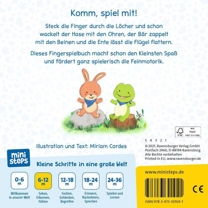 Ravensburger ministeps: Ears wiggle, legs fidget