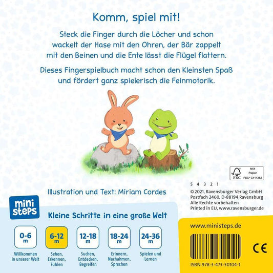 Ravensburger ministeps: Ears wiggle, legs fidget