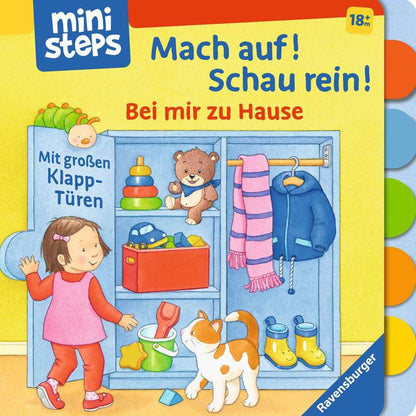 Ravensburger ministeps: Open up! Take a look! At my home