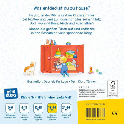 Ravensburger ministeps: Open up! Take a look! At my home