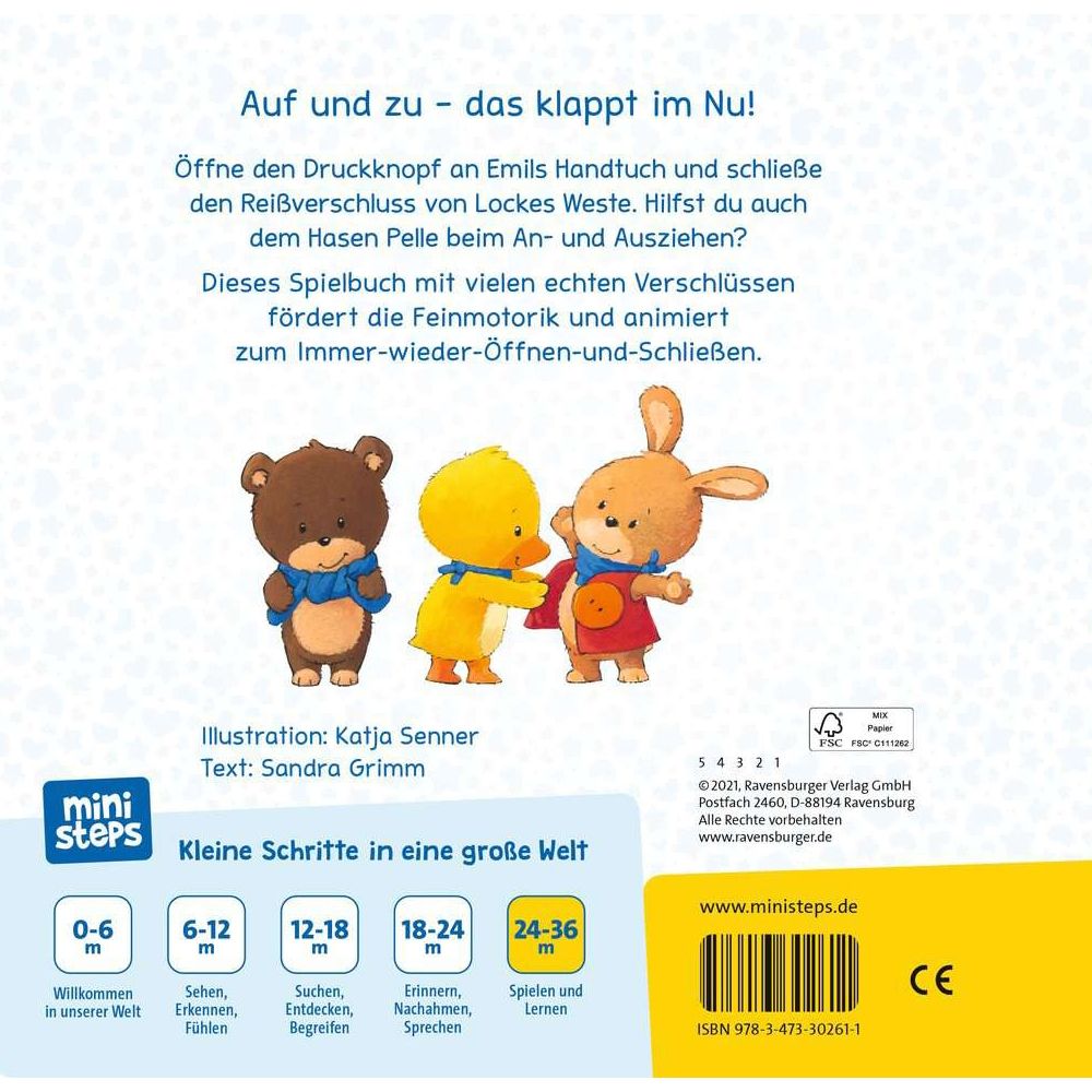 Ravensburger ministeps: Button open, button closed