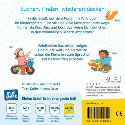 Ravensburger ministeps: Meine Welt ist kunterbunt