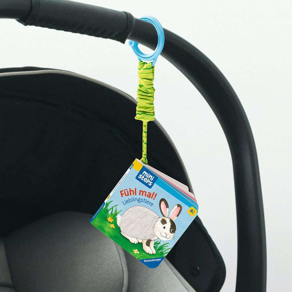 Ravensburger ministeps: Mein erstes Buggybuch: Fühl mal! Lieblingstiere