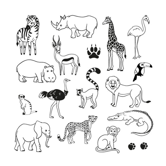 Tampon Enfant Aladine Funny Savannah