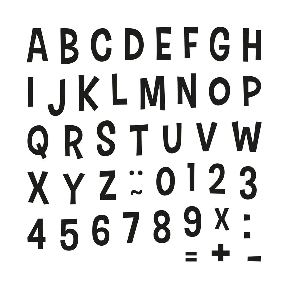 Aladine Kinder Stempel Funny Buchstaben & Zahlen