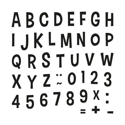 Aladine Kinder Stempel Funny Buchstaben & Zahlen