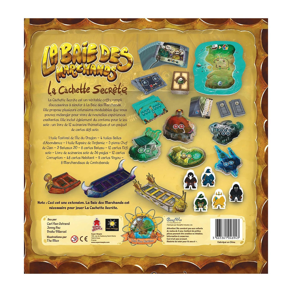 Super Meeple La cachette secrète - Ext. Baie d. March. (f)