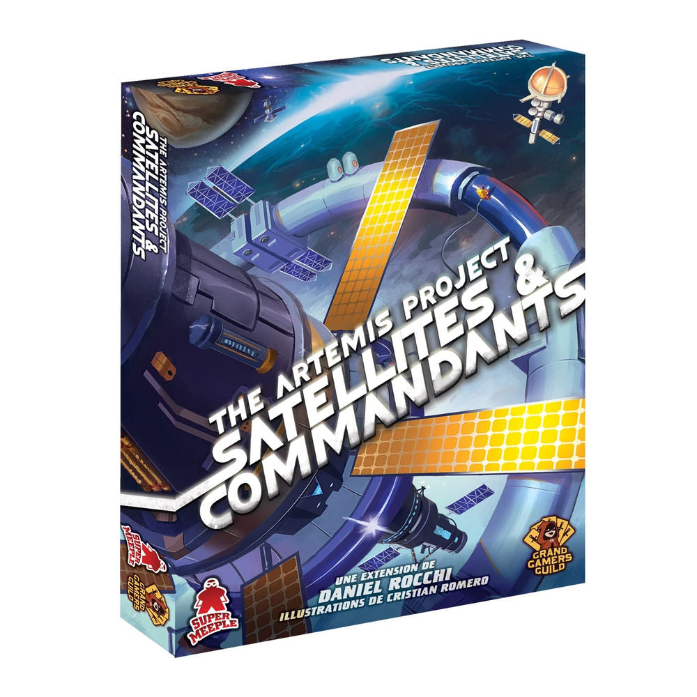 Super Meeple Artemis Project-Satellites&Commanders(f)