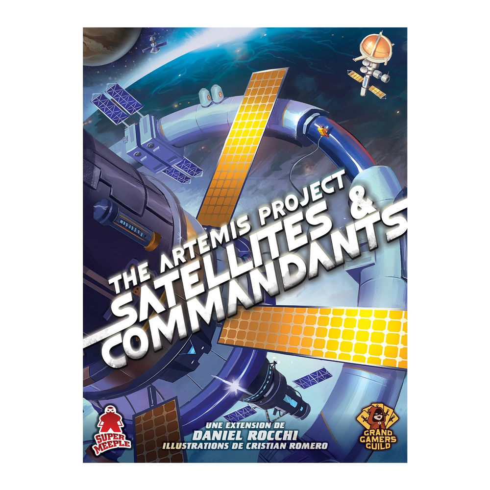 Super Meeple Artemis Project-Satellites&Commanders(f)