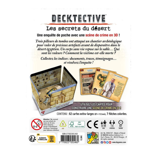 Super Meeple Decktective 6 - The secrets of the desert (f)
