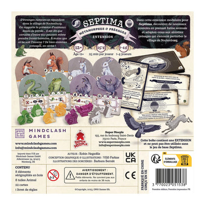 Super Meeple Septima - Extension Métamorphes & Présages (f)