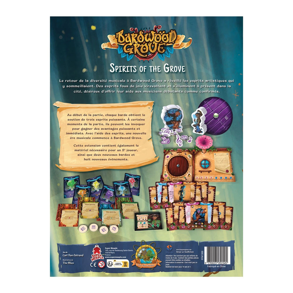 Super Meeple Extension Esprits du bosquet (f)