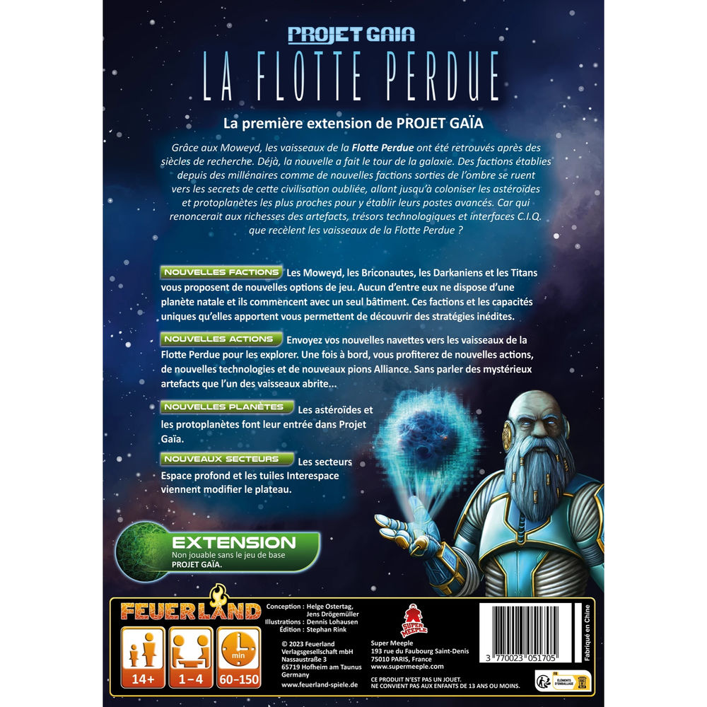 Projet Gaia - extension Lost Fleet (f)