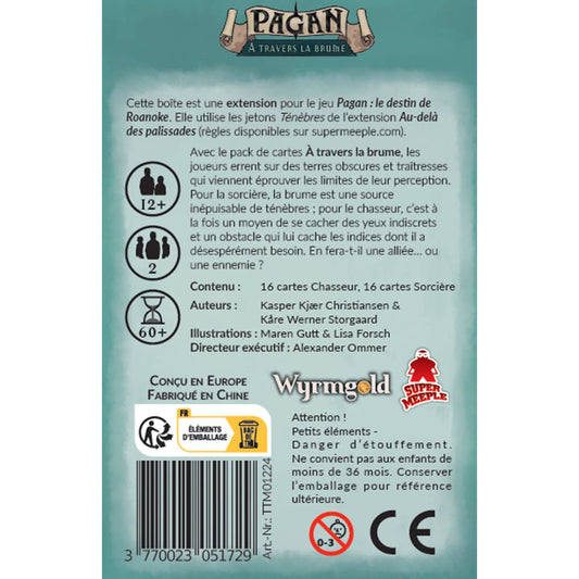 Pagan - extension A travers la brume (f)
