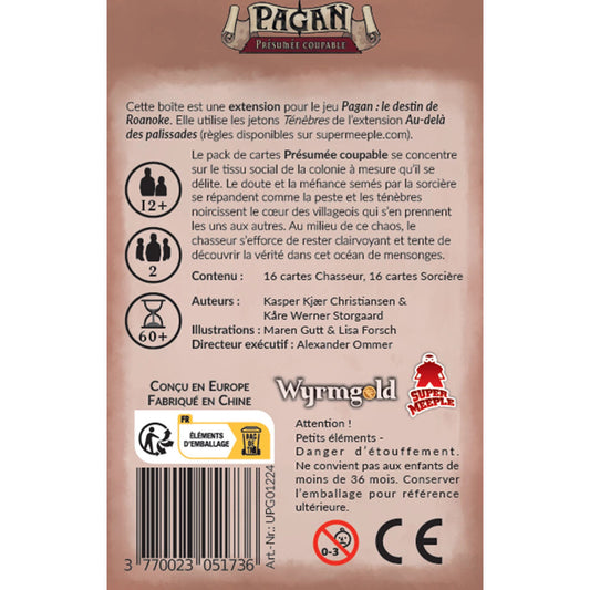 Pagan - extension Présumé coupable (f)