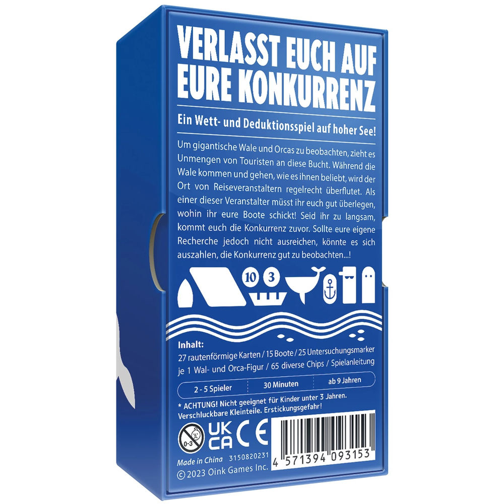 Oink Games Regardez la baleine (d, f)