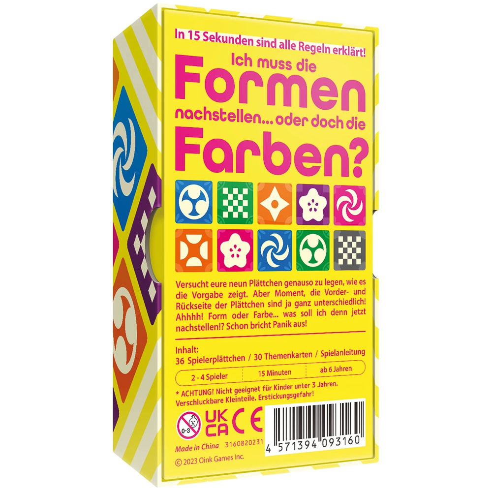 Oink Games Neuf Tuiles Extrême (d,f)