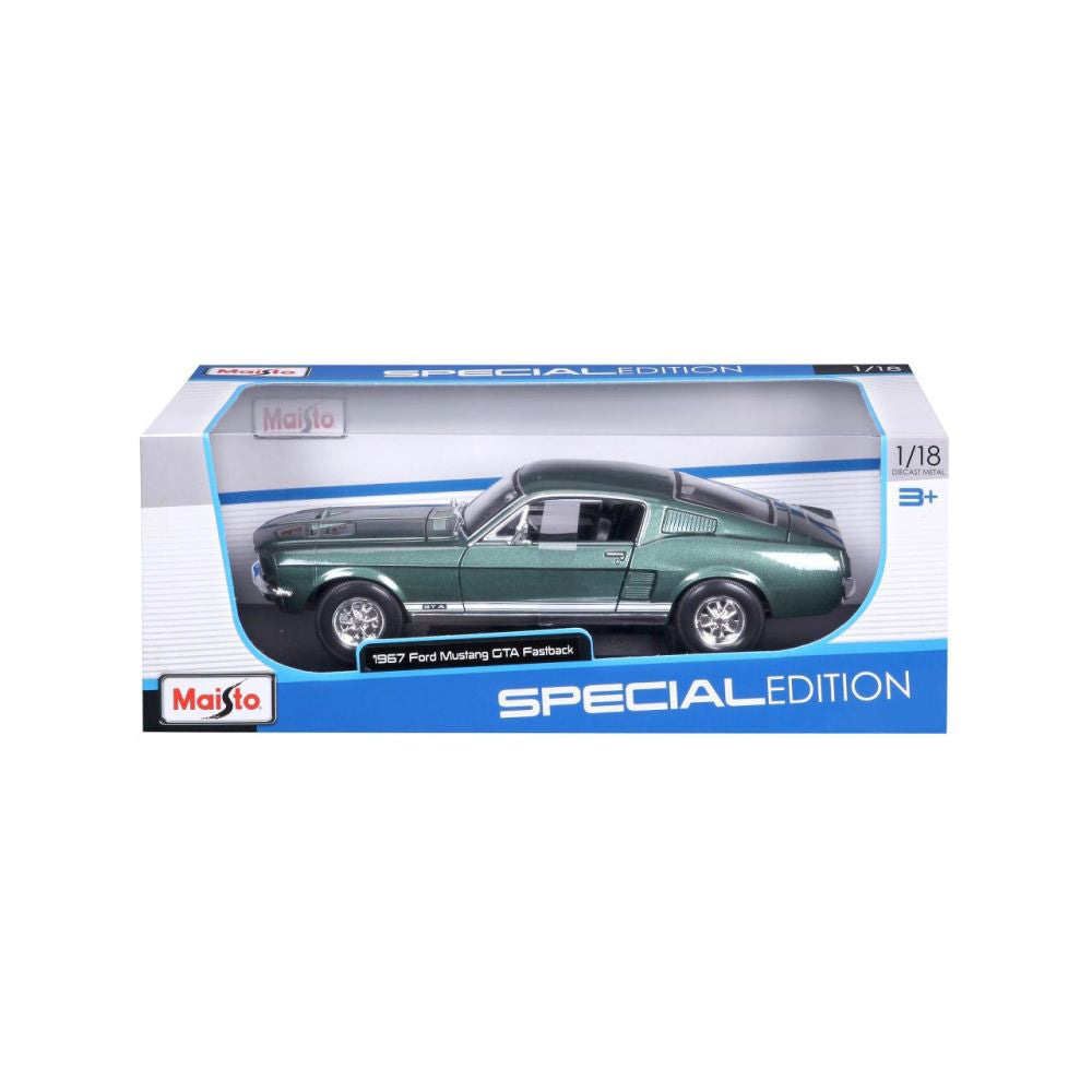 Maisto Ford Mustang 1967 1/18 vert foncé