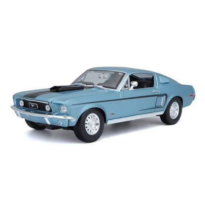 Maisto Ford Mustang GT Cobra 1968 bleue 1/18
