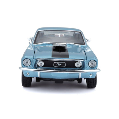 Maisto Ford Mustang GT Cobra 1968 bleue 1/18