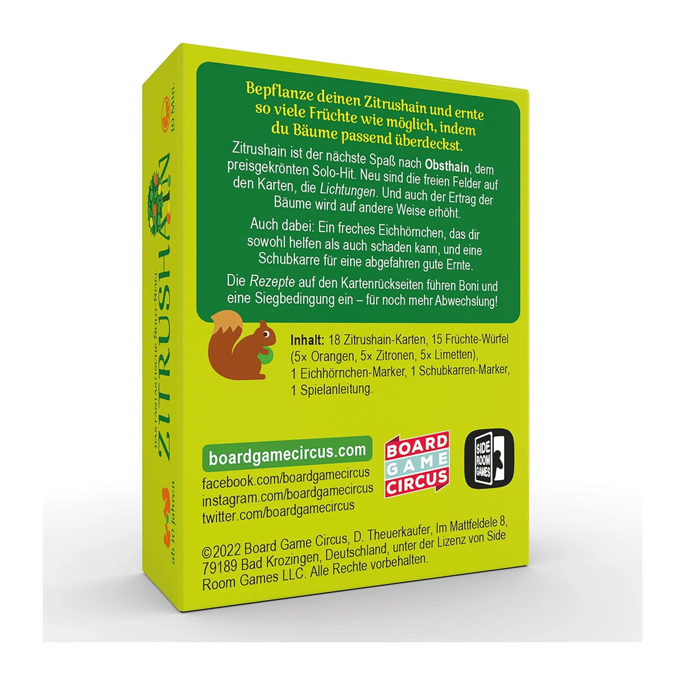 Board Game Circus Zitrushain (d)