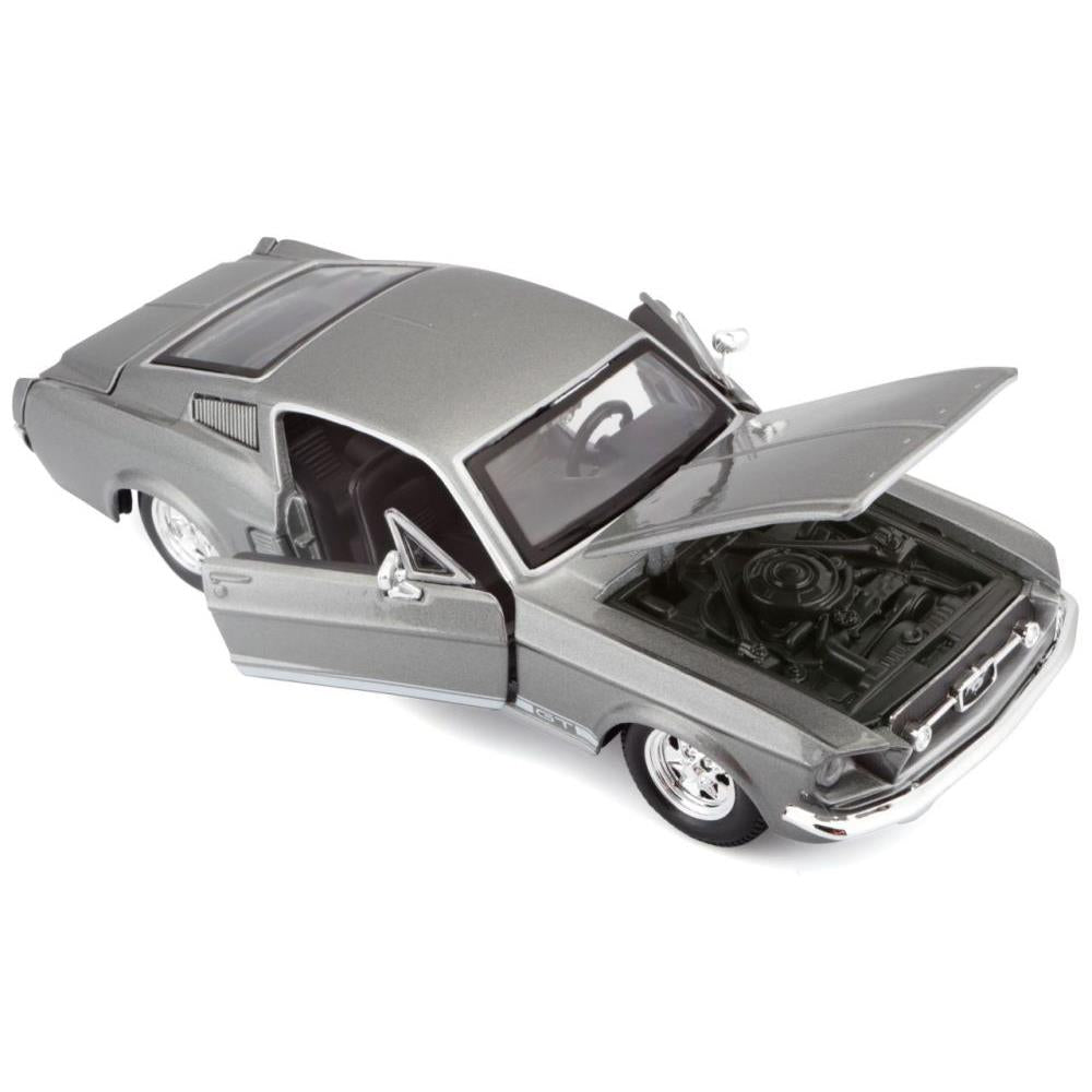 Maisto Ford Mustang GT 1967 grey 1/24