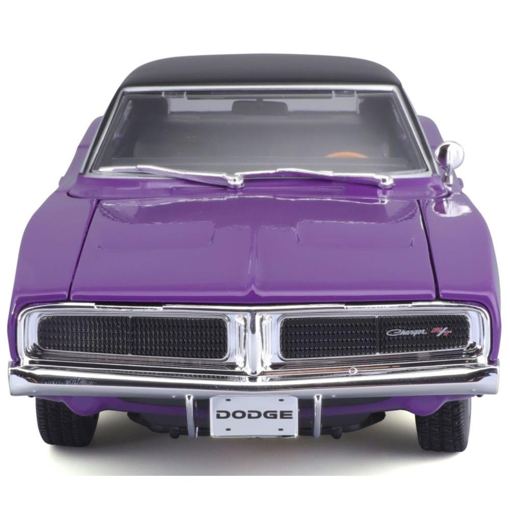 Maisto Dodge Charger R/T 1969 1/18 violette