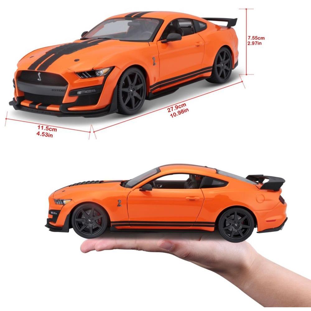 Maisto Ford Mustang Shelby GT500 2020, orange, 1:18