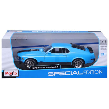 Maisto Ford Mustang Mach 1 1970 1/18 blue