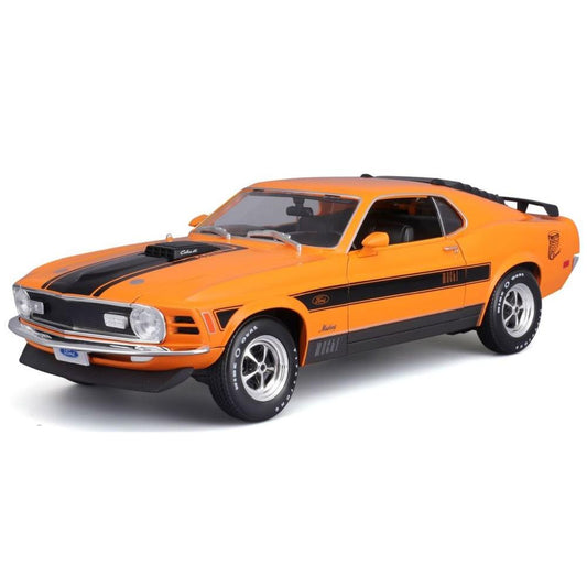 Maisto Ford Mustang Mach 1 1970, orange, 1:18