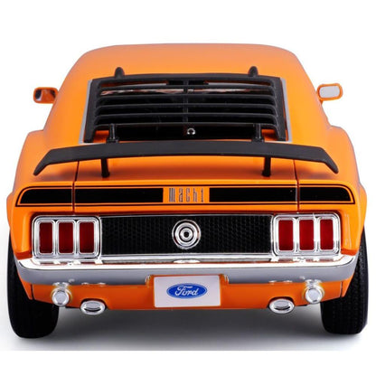 Maisto Ford Mustang Mach 1 1970, orange, 1:18