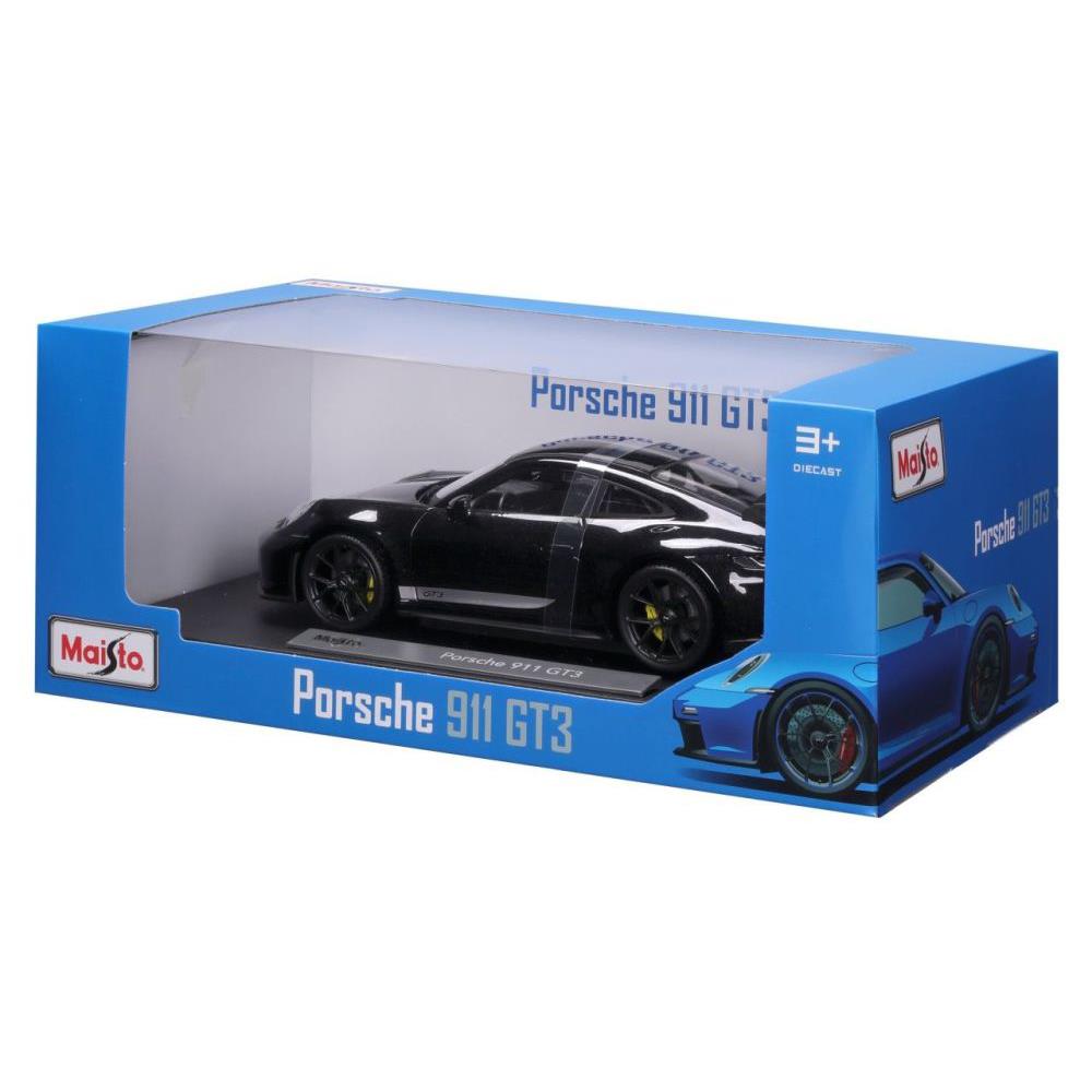 Maisto Porsche 911 GT3 2022, schwarz, 1:18