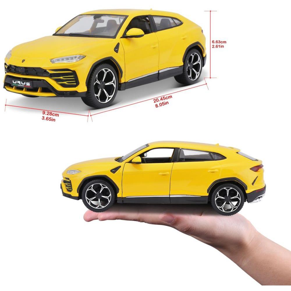 Maisto Lamborghini Urus, yellow, 1:24