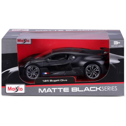 Maisto Bugatti Divo 1/24 black matt