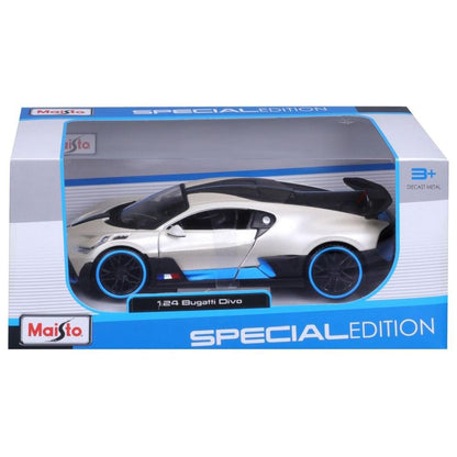 Maisto Bugatti Divo, 1:24, blanc métallisé