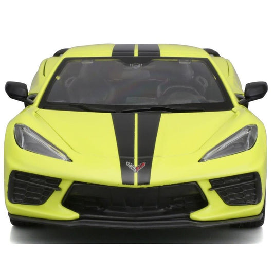 Maisto Chevrolet Corvette Stingray Coupé 2020, jaune, 1:24