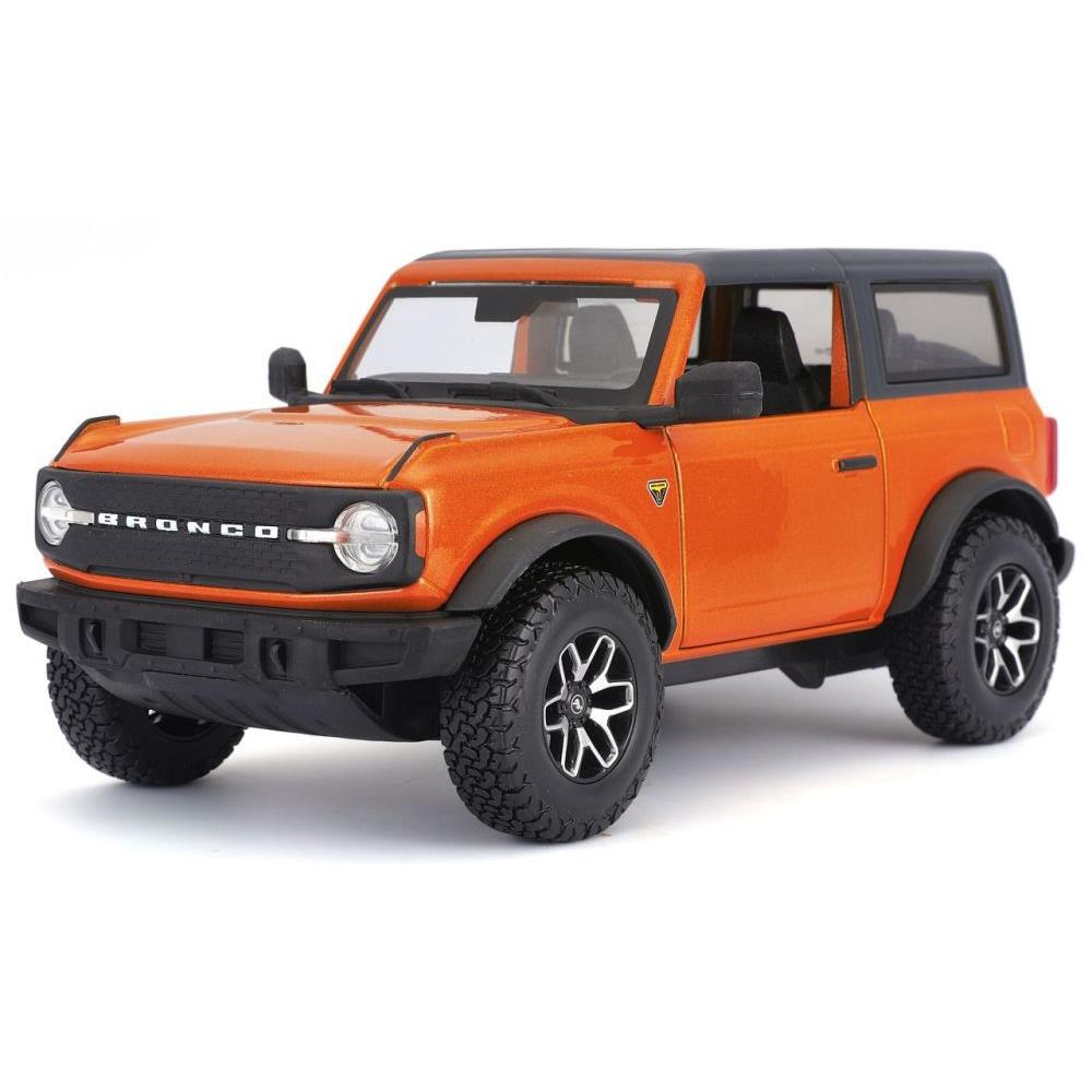 Maisto Ford Bronco Badlands 2021, orange, 1:24