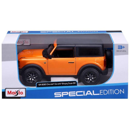 Maisto Ford Bronco Badlands 2021, orange, 1:24