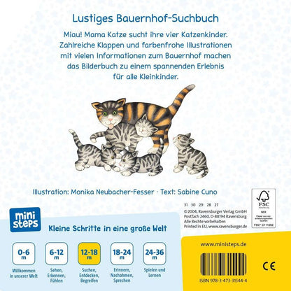 Ravensburger ministeps: Unterwegs auf dem Bauernhof