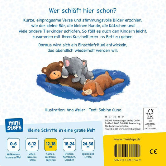 Ravensburger ministeps: When little animals are tired